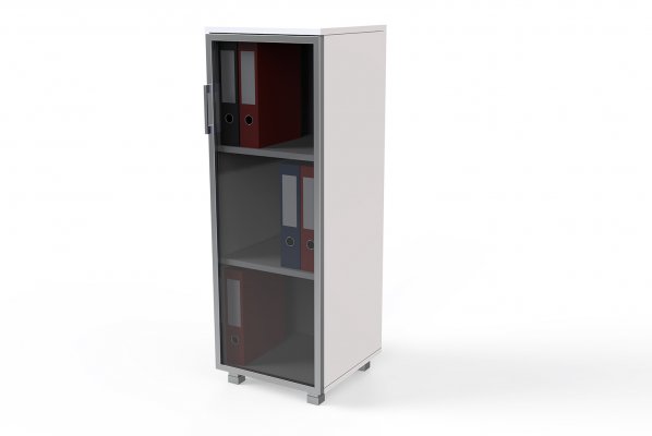 40x120 Aluminum Framed File Cabinet