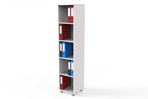 40x190 File Cabinet With Open Shelves