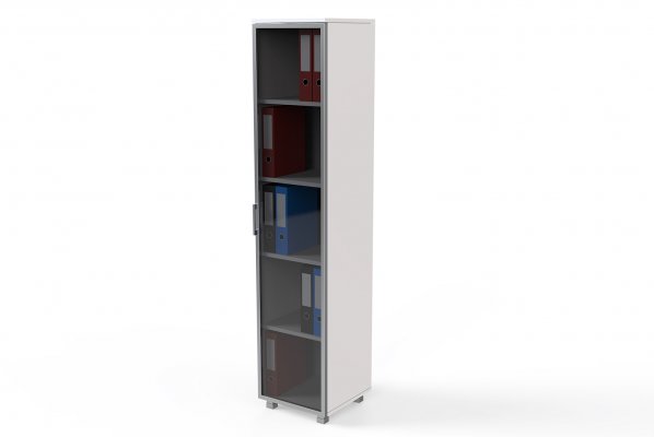 40x190 Aluminum Framed File Cabinet