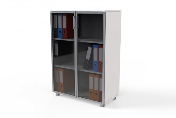 80x120 Aluminum Framed File Cabinet