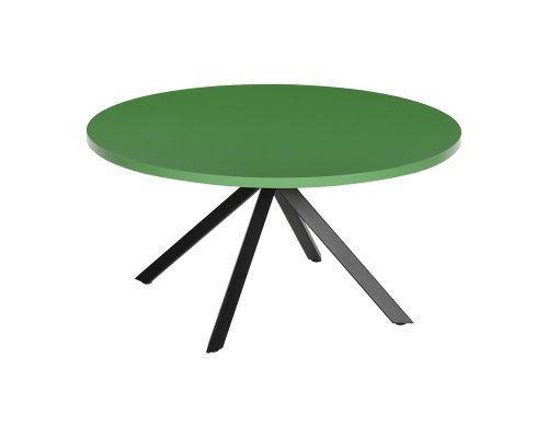 Lacquer 2 Round Painted Leg Coffee Table